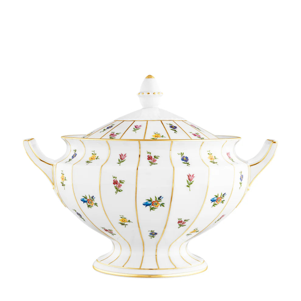 Grecque Mille Fleurs Casserole Dish