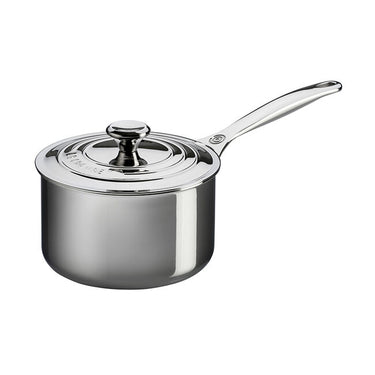 Stainless Steel Saucepan, 3 Qt