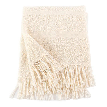 Savia Throw, Ivory