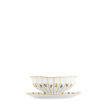 Grecque Mille Fleurs Gravy Boat