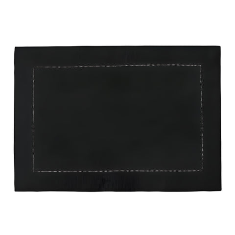 Festival Placemat, Black, Set of 4