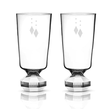 Chelsea Tall Crystal Glass, Set of 2