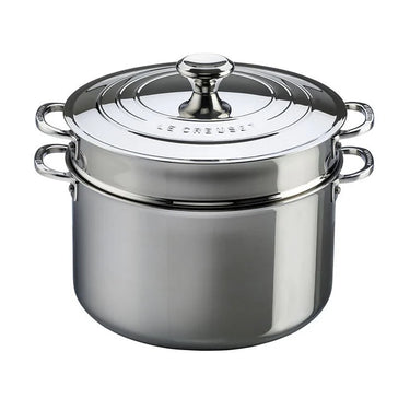 Signature Stainless Steel Stockpot with Colander Insert