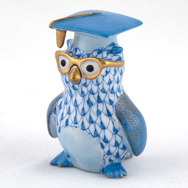 Graduation Owl, Blue