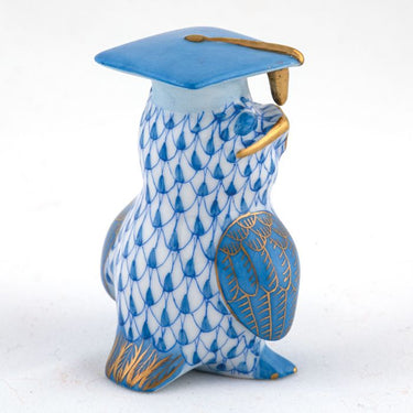 Graduation Owl, Blue