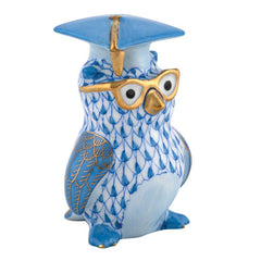 Graduation Owl, Blue
