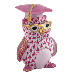 Graduation Owl, Rasberry