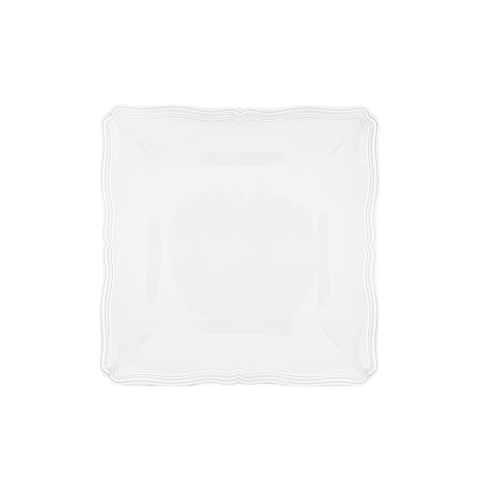 Antico Doccia Square Plate, Small