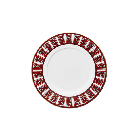 Arcadia Dessert Plate, Red, Set of 2