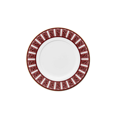Arcadia Dessert Plate, Red, Set of 2