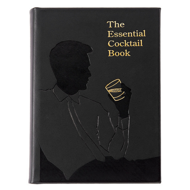 The Essential Cocktail Leather Bound Book