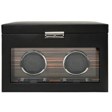 Roadster Double Watch Winder with Storage