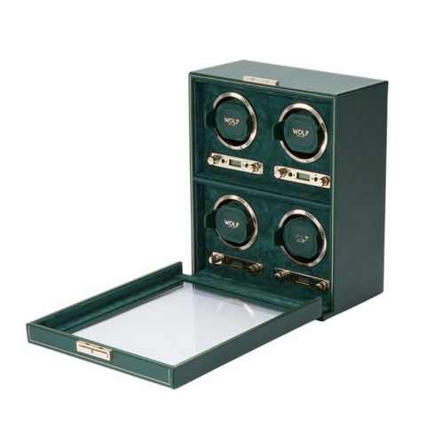 British Racing 4-Piece Watch Winder