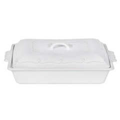 Berry & Thread Rectangular Baker with Lid, 13