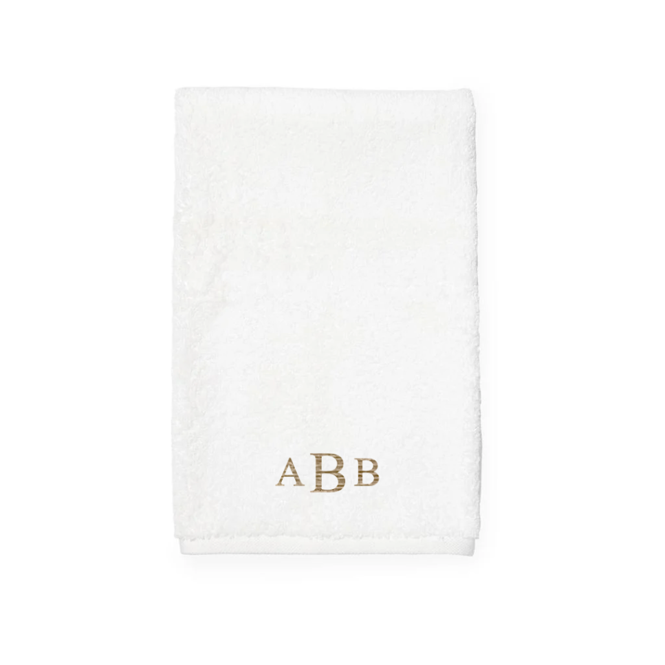 Samra Wash Cloth, Monogrammed ABB