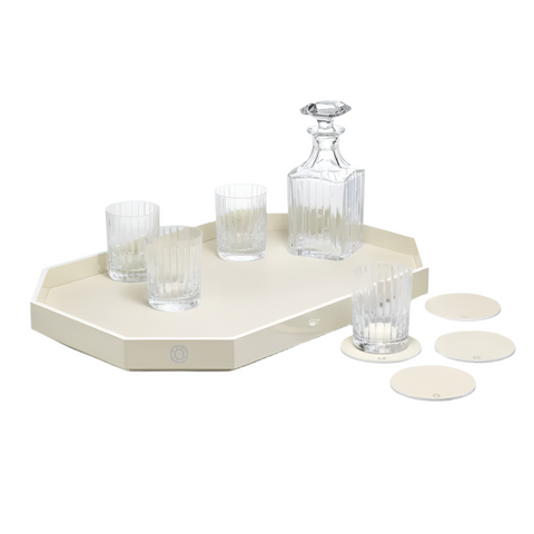 Baccarat Octogone & Harmonie Gift Set, Ivory