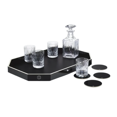 Baccarat Octogone & Harmonie Gift Set, Black