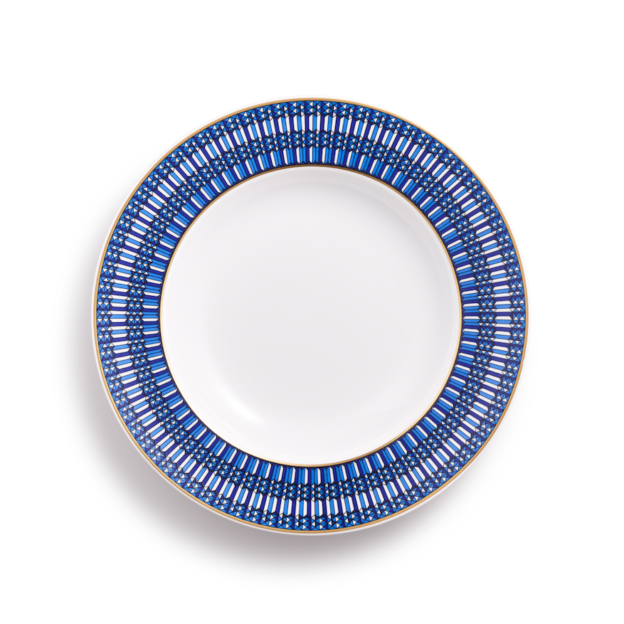 Arcadia Soup Bowl, Blue, Set of 2