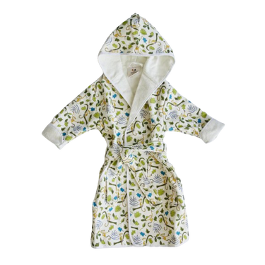 Happy Monkey Bathrobe