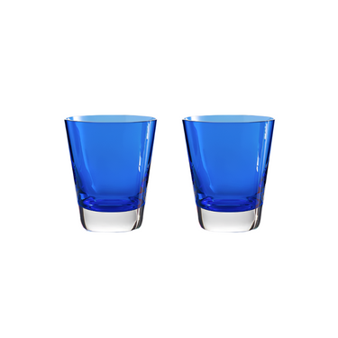 Mosaïque Tumbler, Blue, Set of 2