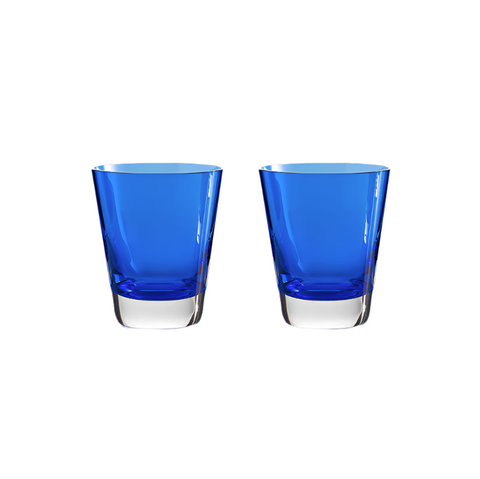 Mosaïque Tumbler, Blue, Set of 2