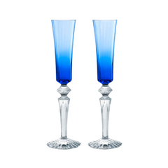 Mille Nuits Flutissimo Flute, Blue, Set of 2