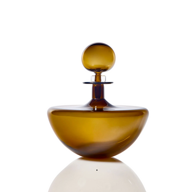 Petite Low Arc Decanter, Topaz