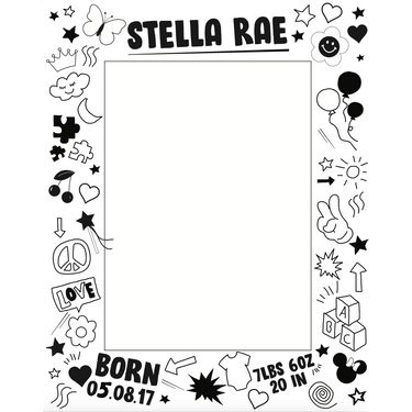 Personalized Acrylic Frame, Sunshine