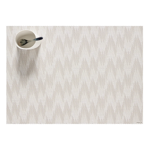 Flare Rectangular Placemat, Pumice