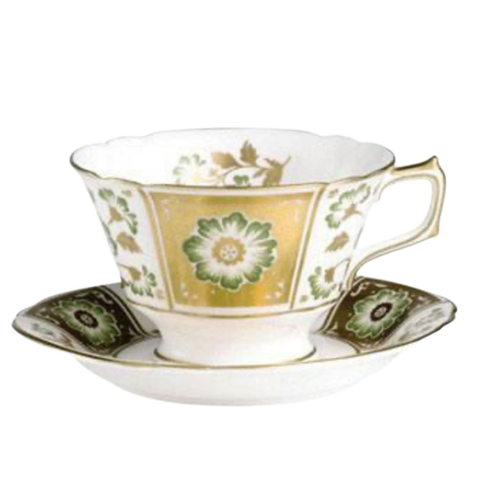 Derby Panel Green Tea Cup