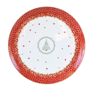 Noel Round Tart Platter