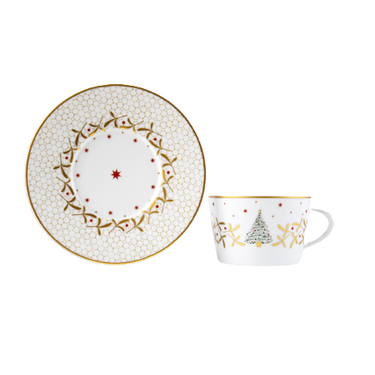 Noel Teacup & Saucer