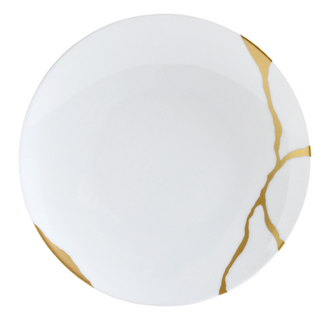 Kintsugi Sarkis Coupe Salad Plate