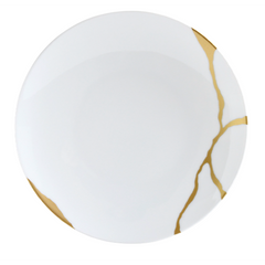 Kintsugi Sarkis Coupe Salad Plate