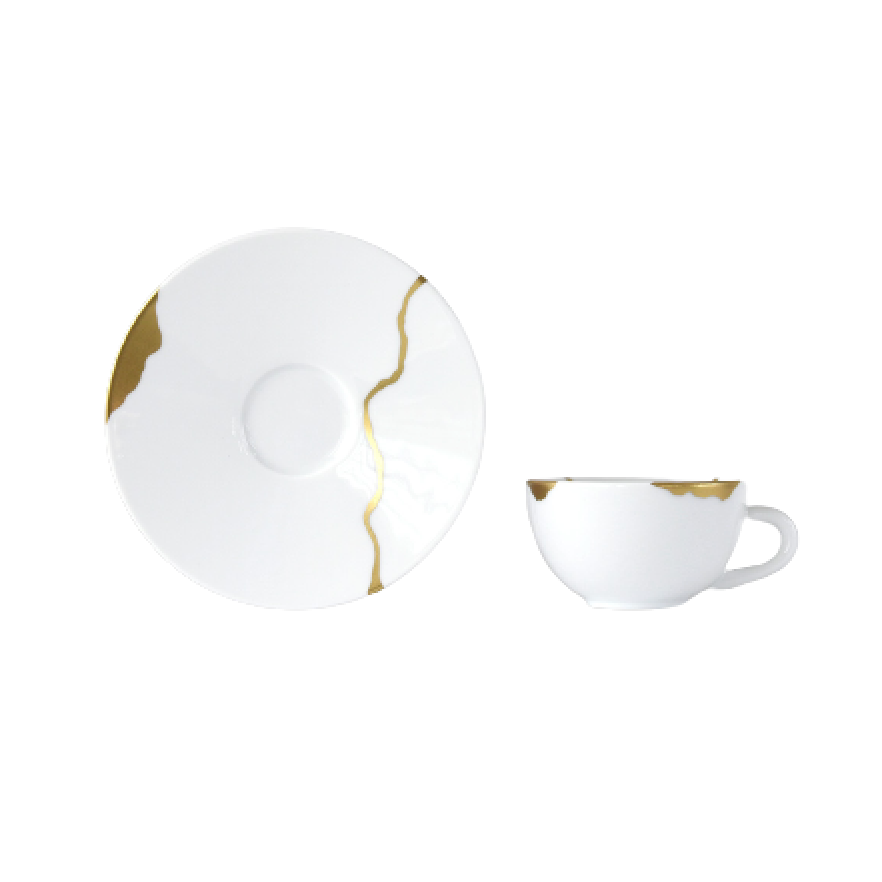 Kintsugi Sarkis Espresso Cup & Saucer