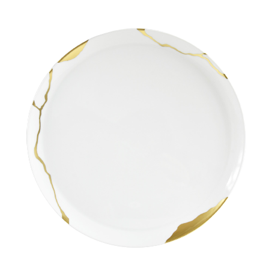 Kintsugi Sarkis Round Tart Platter
