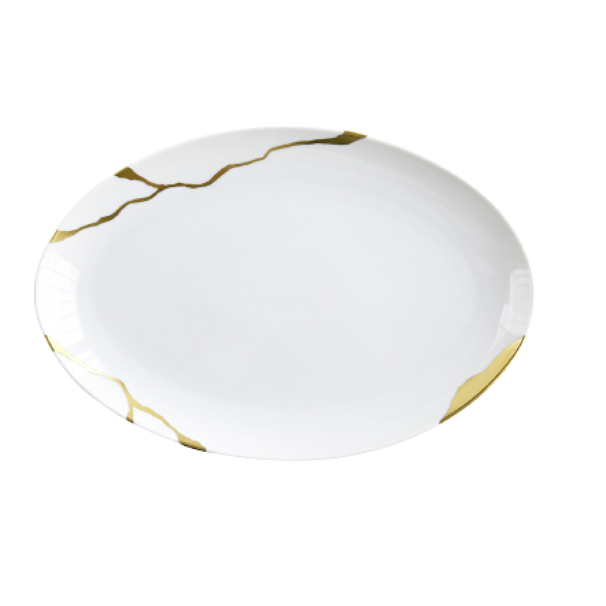 Kintsugi Sarkis Oval Platter
