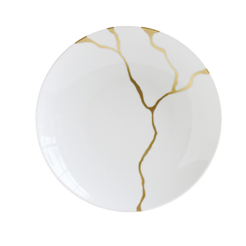 Kintsugi Sarkis Deep Round Dish