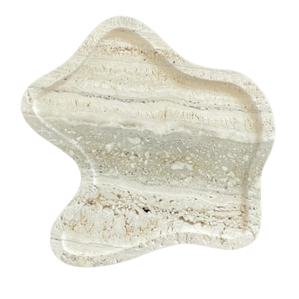 Flo Tray, Travertine