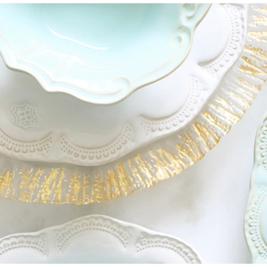 Incanto Stone Lace Salad Plate