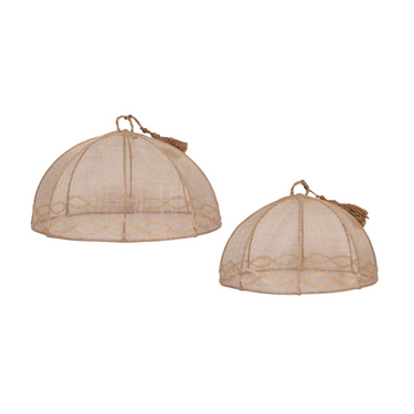 Tuileries Garden Mesh Round Food Cover, Set of 2