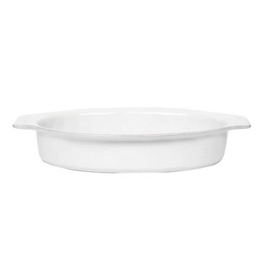 Puro 16" Oval Baker - Whitewash