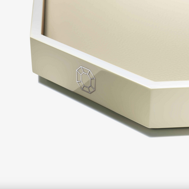Octogone Tray, Ivory