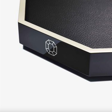 Octogone Tray, Black