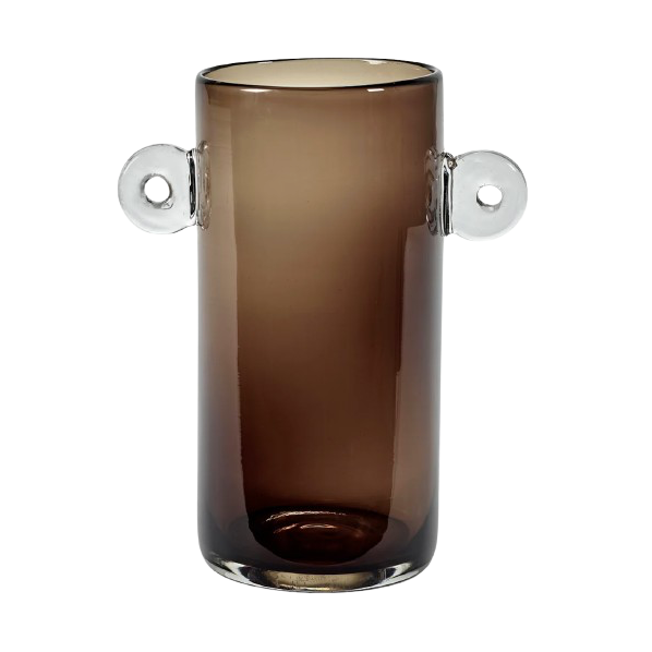 Wind & Fire Vase, Dark Brown