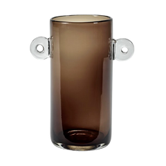 Wind & Fire Vase, Dark Brown