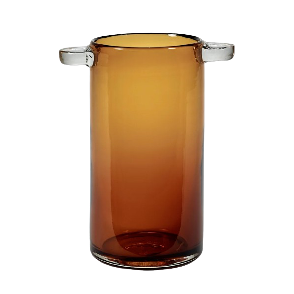 Wind & Fire Vase, Amber