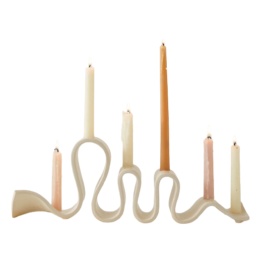 Weylyn Candelabra, Cream