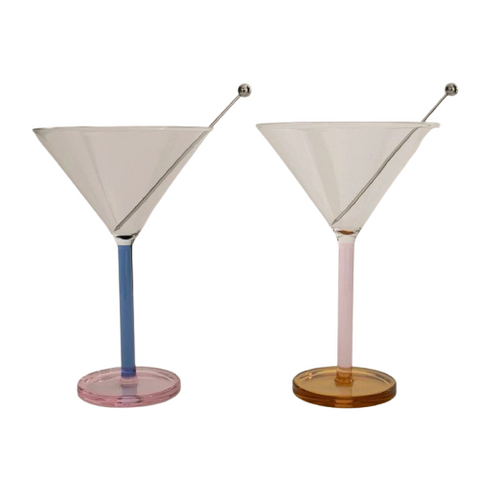 Piano Cocktail Glasses- Set of 2