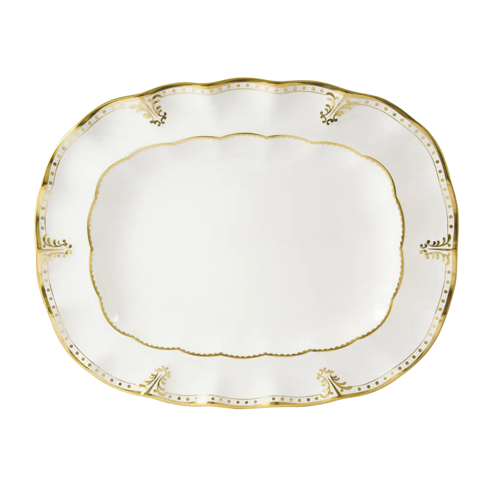 Elizabeth Gold Oval Dish, Large